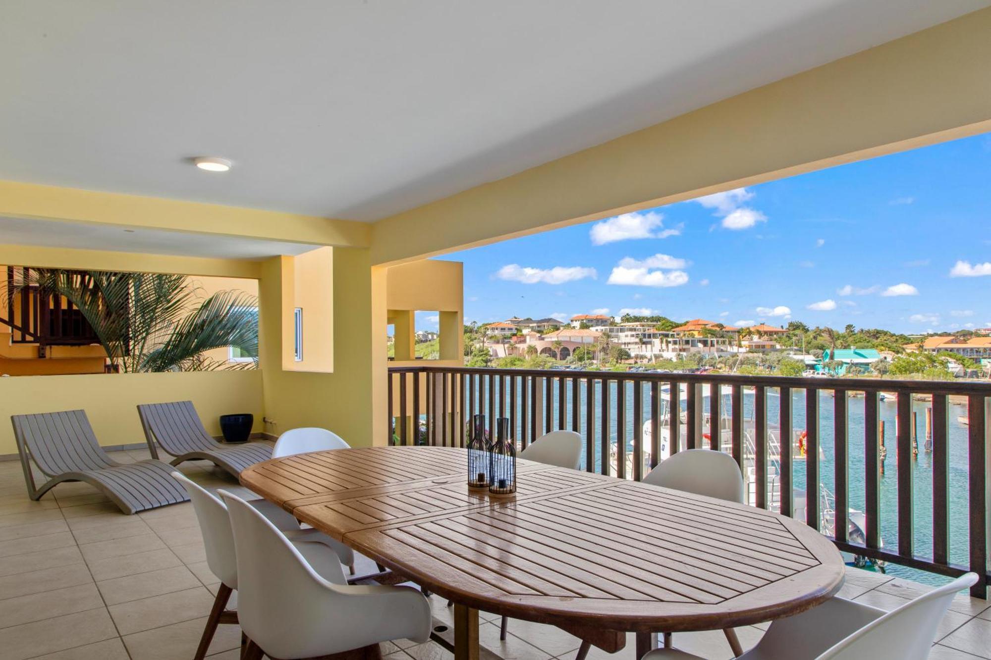 Jan Thiel Droom Appartement Met Uitzicht Op De Jachthaven מראה חיצוני תמונה
