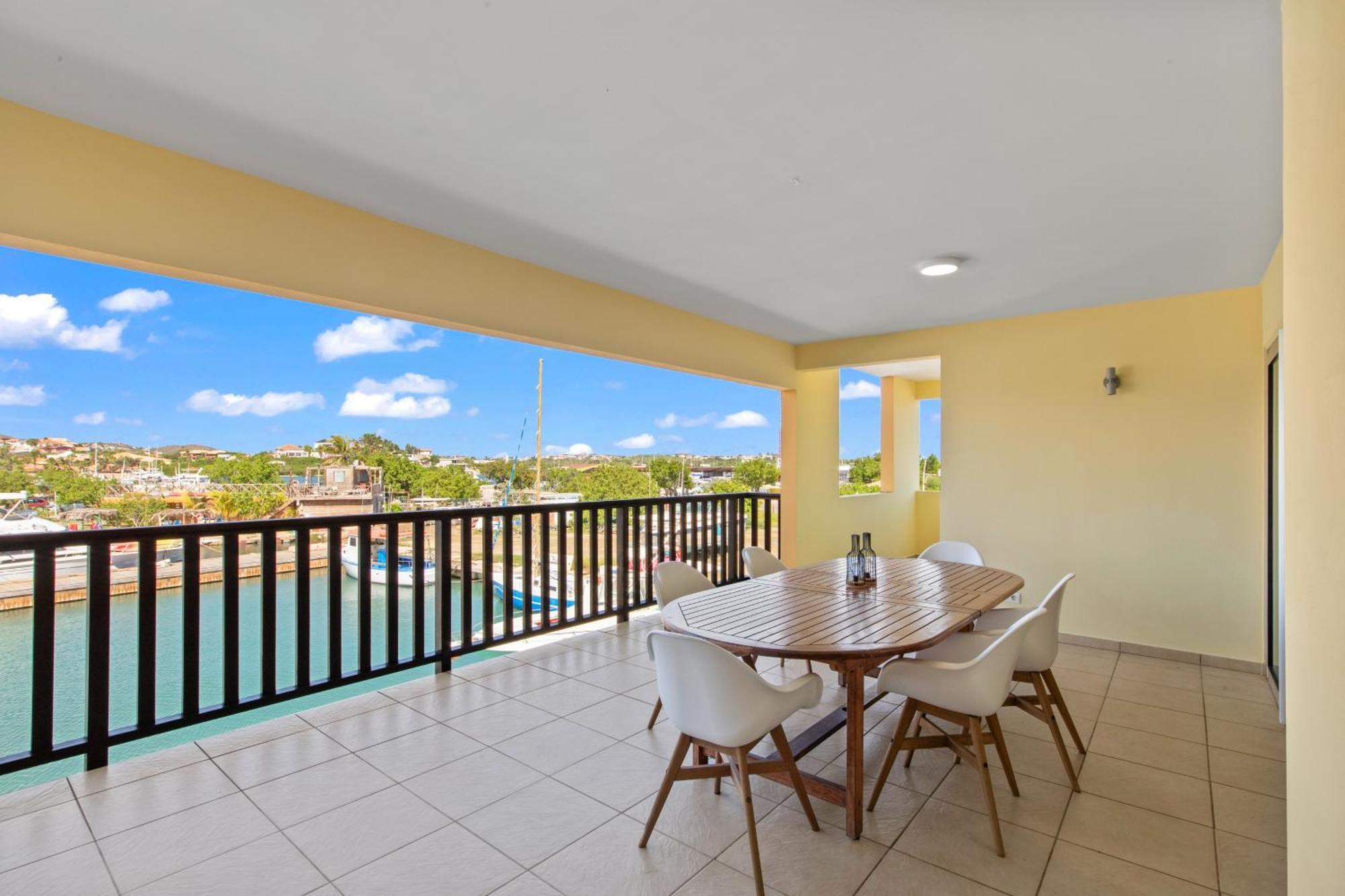 Jan Thiel Droom Appartement Met Uitzicht Op De Jachthaven מראה חיצוני תמונה