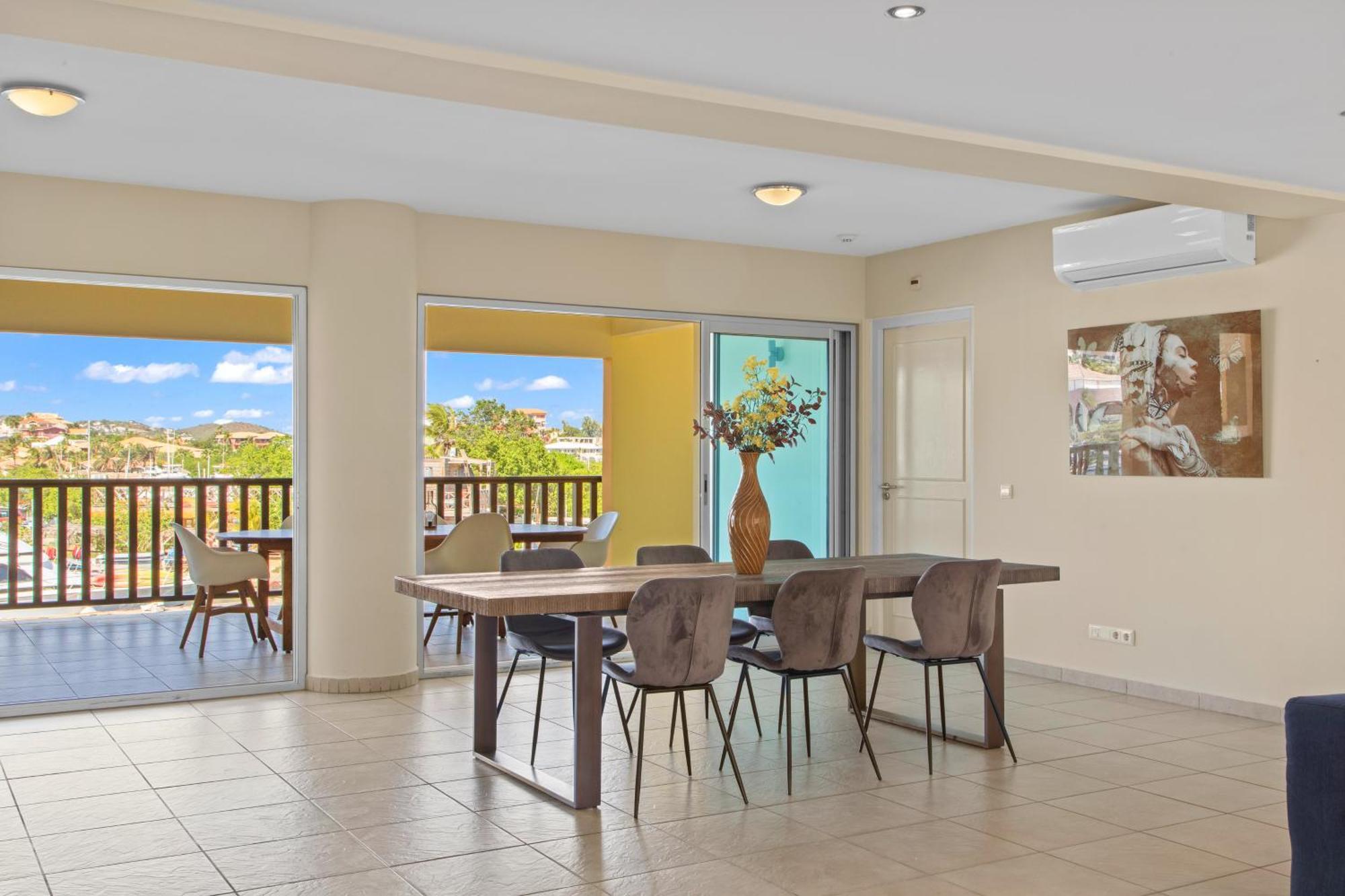 Jan Thiel Droom Appartement Met Uitzicht Op De Jachthaven מראה חיצוני תמונה